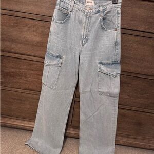 Agolde Minka Denim Cargo Pants